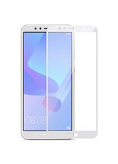 Защитное стекло 3D Huawei Y6 2018 White