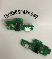 Шлейф зарядки для Techno Spark 6 Go