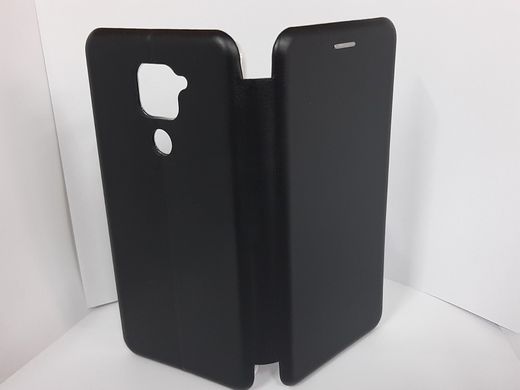 Чехол - книжка для Xiaomi Redmi Note 9 / черный