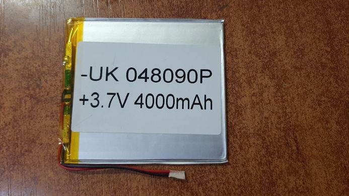 Аккумулятор Литий - полимерный Foton (3.7 v )4000 mAh ( UK 048090P)