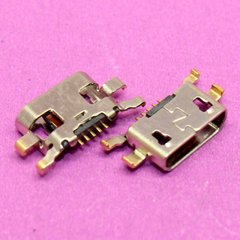 Роз'єм зарядки (коннектор) micro USB для Motorola A1000 / Motorola XT1062 / XT1063 / XT1064 / XT1068 / Alcatel 4015/4032/4033/5050/6012 / 6035R