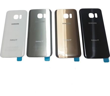 Задняя крышка корпуса для Samsung S7 edge черный
