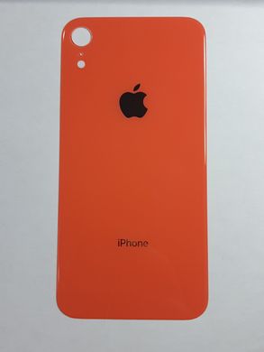 Задняя крышка корпуса для iPhone XR оранжевая