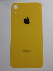 Задняя крышка корпуса для iPhone XR желтая