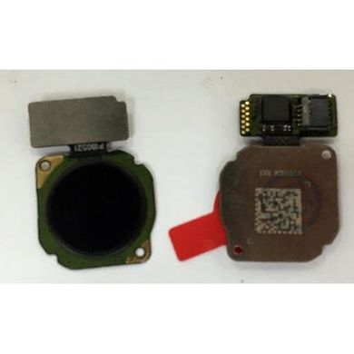 Шлейф Huawei P Smart Plus (INE-LX1) / Nova 3 / Nova 3i зі сканером відбітку пальця Black
