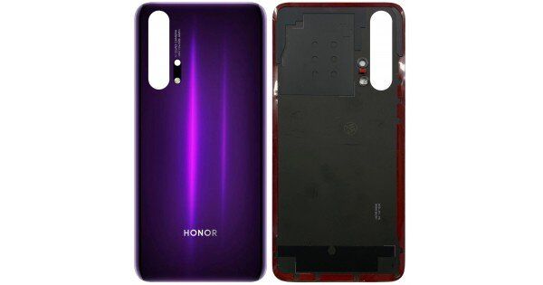 Задняя крышка корпуса для Huawei Honor 20 Pro фантомно - черный , фиолетовый цвет .