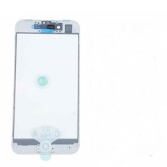 Скло з рамкою і OCA плівкою для iPhone 7 Lens+OCA with frame белое white