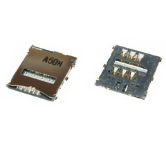 Коннектор ( разъем ) SIM карты для Sony Xperia Z C6603