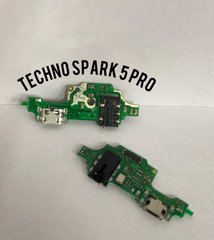 Шлейф зарядки для Techno Spark 5 Pro