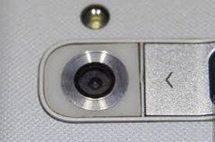 Скло на камеру LG G2 з рамкою