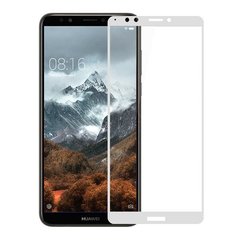 Стекло Full Screen Huawei Y7 2018 White